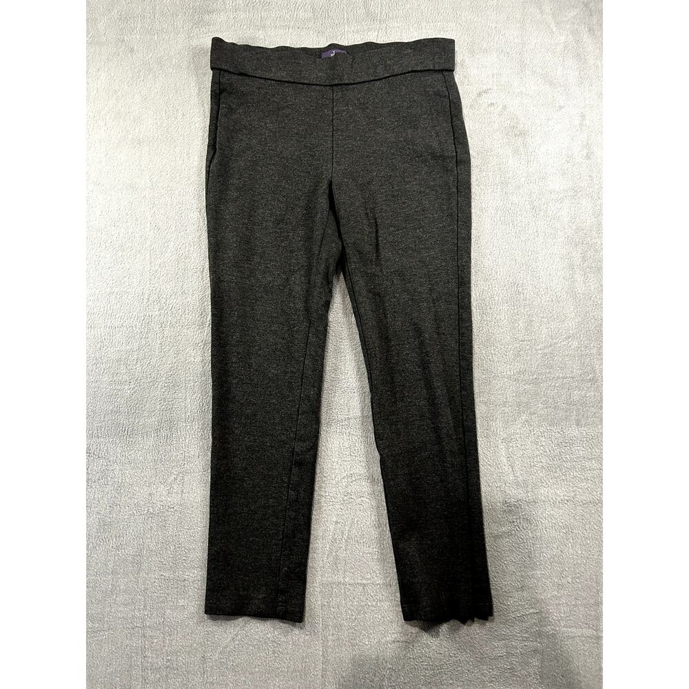 NYDJ Women's Legging Pant Charcoal Grey Size 10 Pull‎ On (25" inseam) Ankle